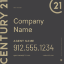 Picture of Century 21 24"x24" Yard - Grey Sign A
